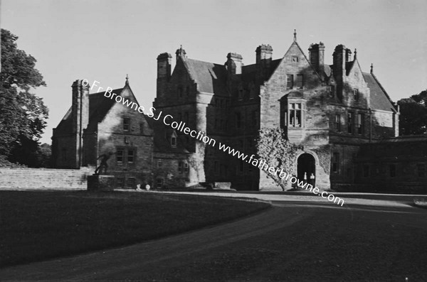 GLASLOUGH HOUSE FROM AVENUE  NORTH WEST